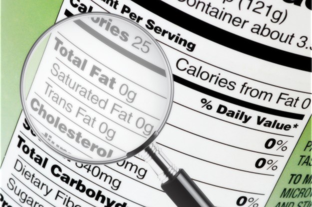 Nutrition label